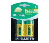 Minamoto C 2500mAh Ni-Cd аккумулятор тип "C"