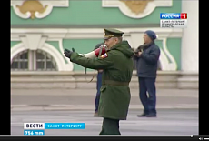 Репетиции парада Победы в Санкт-Петербурге