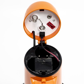 ЭМ-20сза (оранж) ручной мегафон 20Вт, сирена, запись 240сек, съемный микрофон, долговечный Li аккумулятор