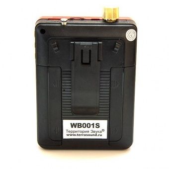 WB001S усилитель голоса (usb/TF/FM/Bluetooth, Li аккумулятор)