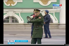 Репетиции парада Победы в Санкт-Петербурге