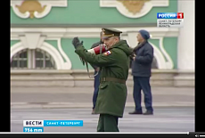 Репетиции парада Победы в Санкт-Петербурге